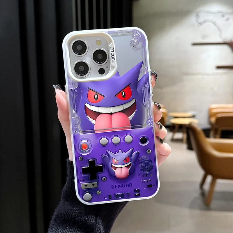 Чехол Gengar Pikachus Squirtles для ПК для Xiaomi Redmi Note 14 13 12 11 10 9 8 Pro Plus 14S 12S 11S 10S 9S Redmi 14C 14R 13C 12C 11A
