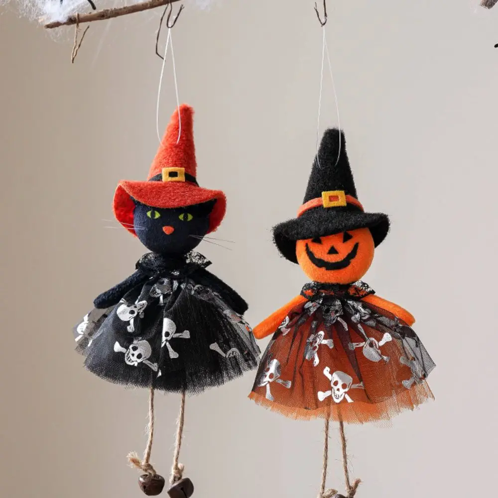 

Ghost/Witches Halloween Pendant Haunted Pumpkin/Black Cat Black Cat Hangings Pendant Scary Cute Halloween Ornament Living Room