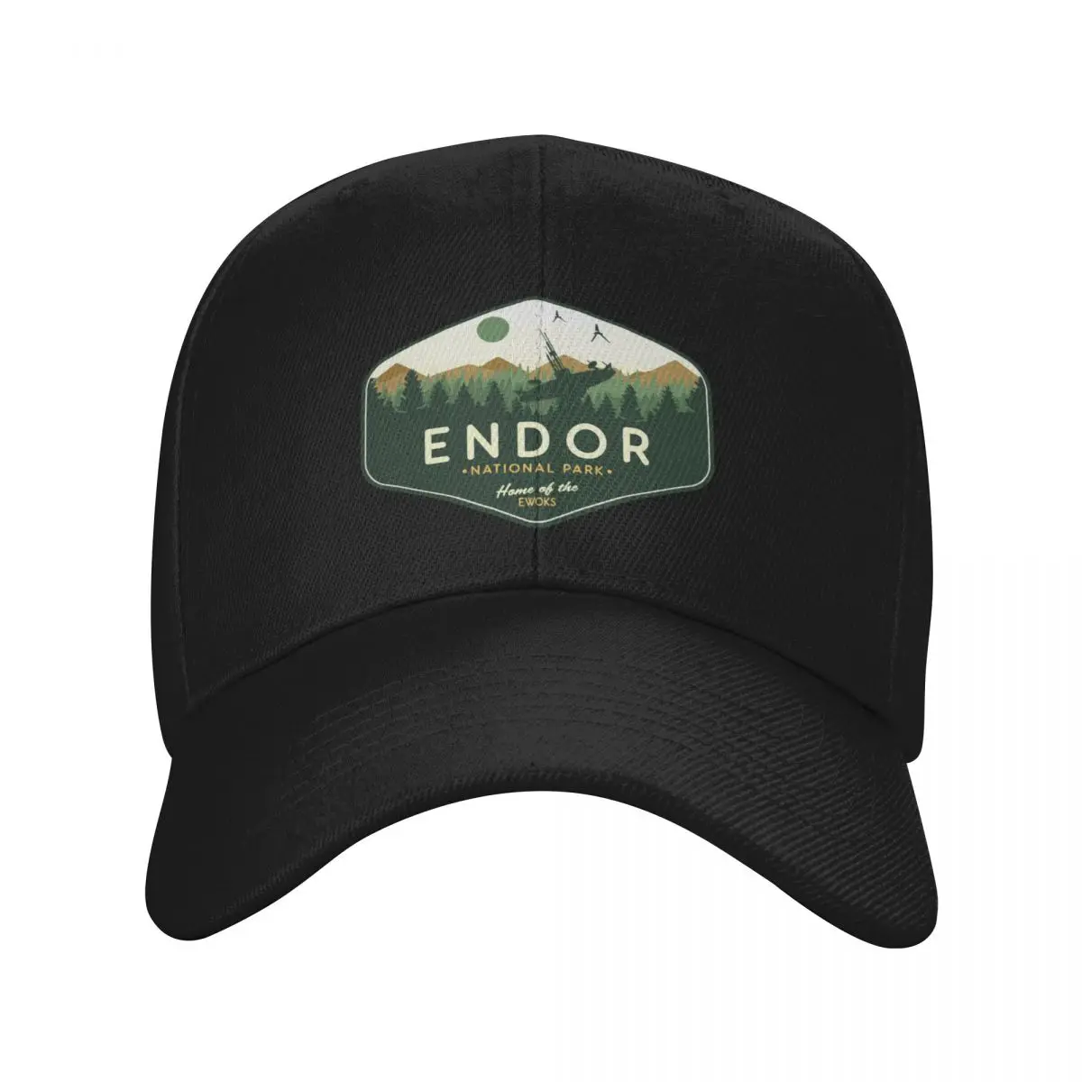 Endor National Park: Home of the Ewoks Baseball Cap Golf Cap Military Tactical Cap Women's Beach Outlet 2024 Men's