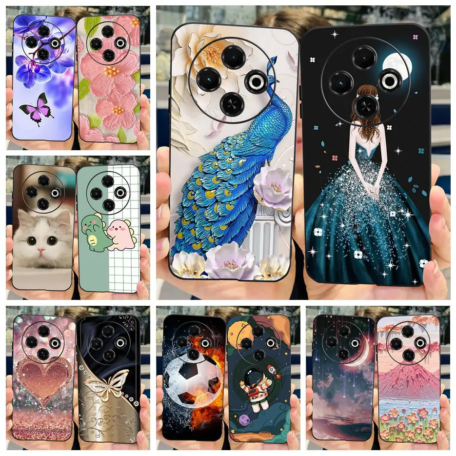 สําหรับ Tecno Spark 30C 4G กรณี kl5 kl5n Stylish ทาสีฝาครอบโทรศัพท์กันกระแทกสําหรับ Tecno Spark 30C Spark30C 4G Soft TPU Fundas