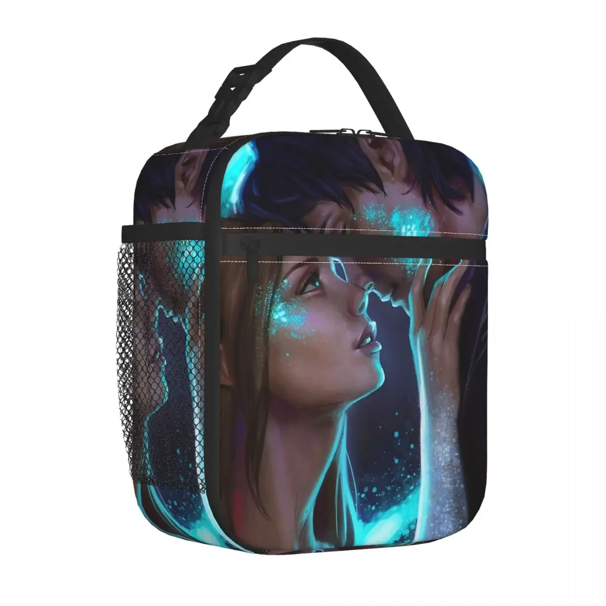 Feyre And Rhysand Insulated Lunch Bag Women Waterproof A Court Of Thorns And Roses Cooler Thermal Lunch Box Kids School Children