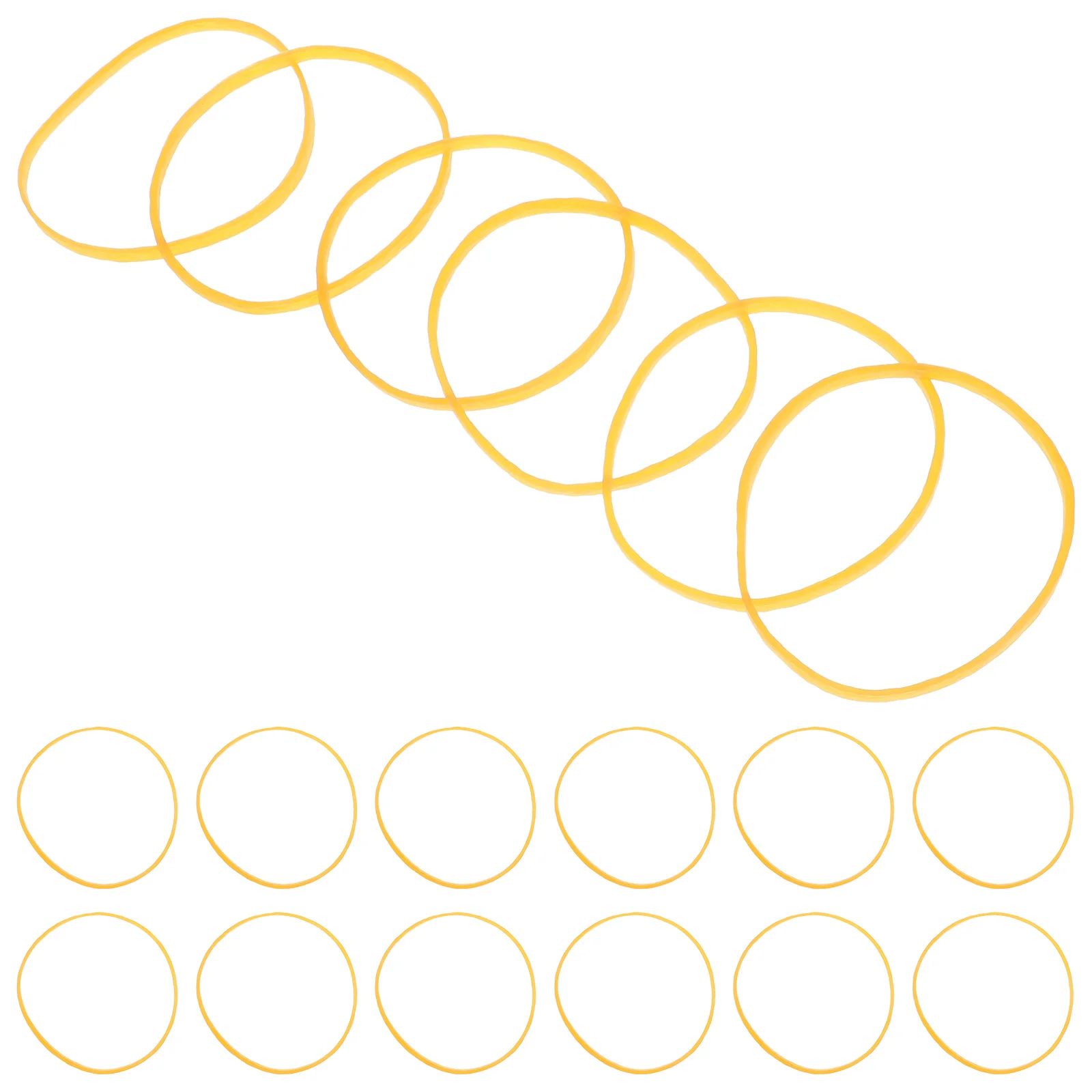 550 قطعة الأربطة المطاطية المرنة الثقيلة واسعة لمط حزام ربط لمكتب سلة المهملات تثبيت التخييم في الهواء الطلق التنزه