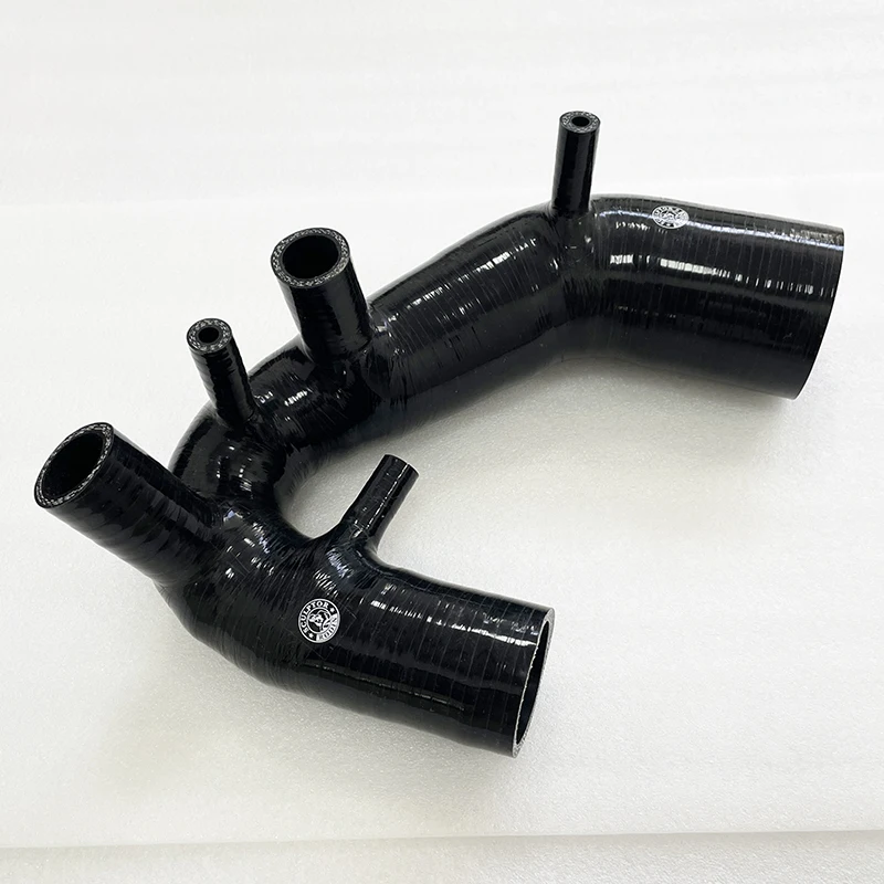 مدخل هواء خرطوم عدة توربو سيليكون التعريفي لأودي A4 كواترو باسات B6 1.8T 2001-2006 #4