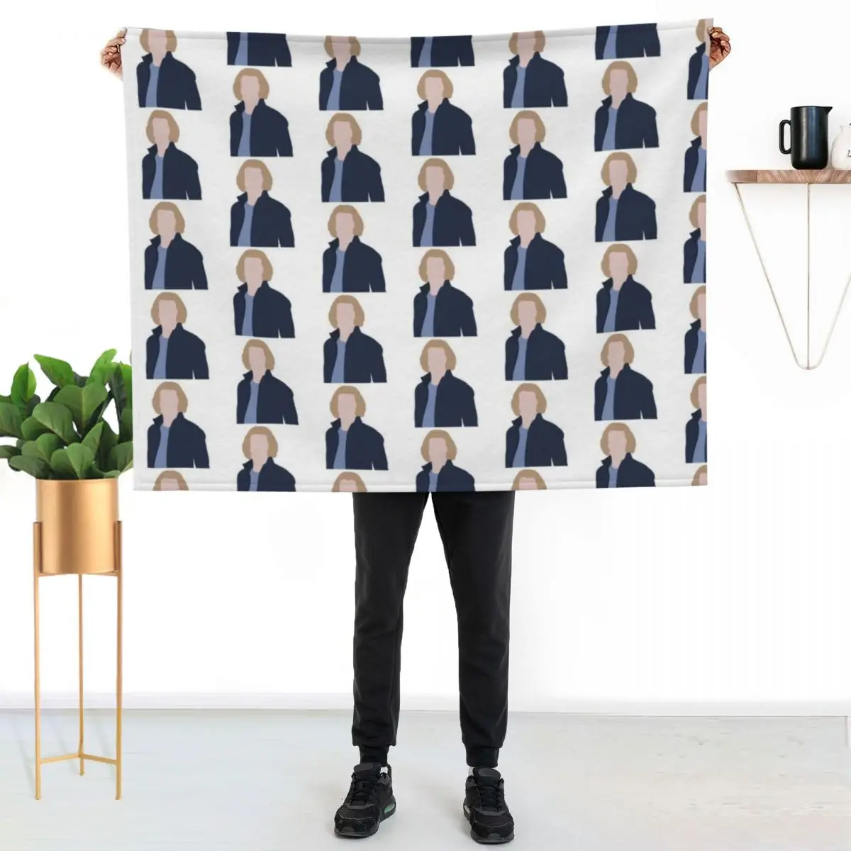 

Jasper Twilight Fanart Throw Blanket Machine Washable Soft Warm Blanket