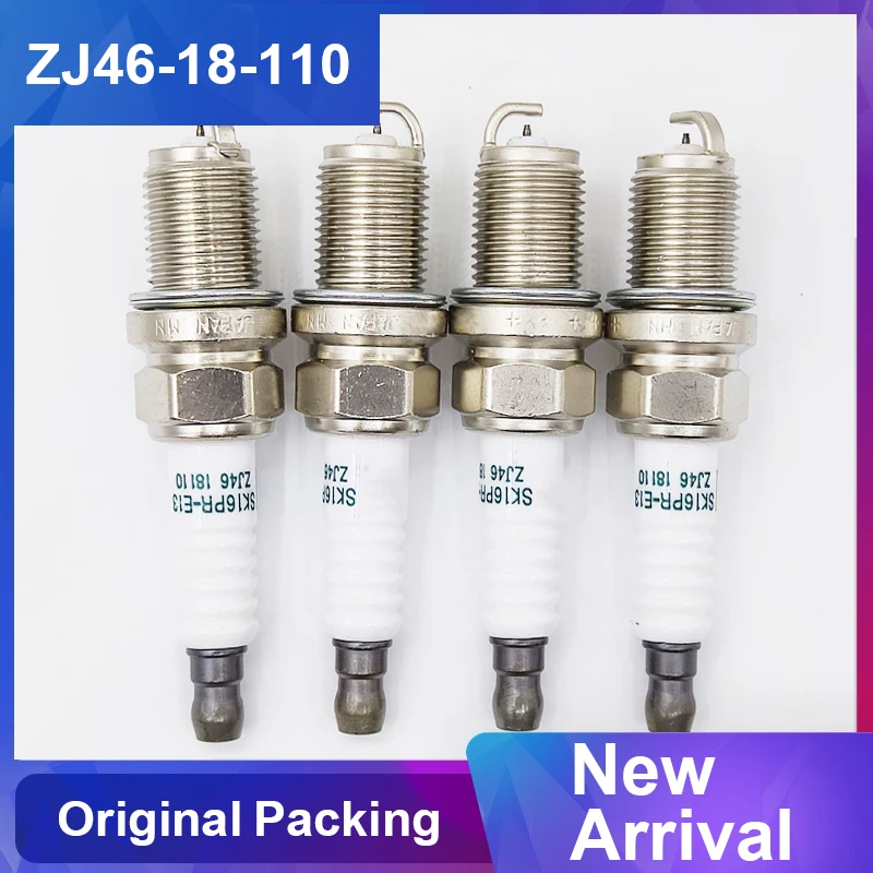 

20 шт. иридиевых свечей зажигания ZJ46-18-110 SK16PRE13 для Mazda 2 1.3L 1.5L 2007-2015, Mazda 3 1.6L 2008-2014 SK16PR-E13 ZJ46 18 110
