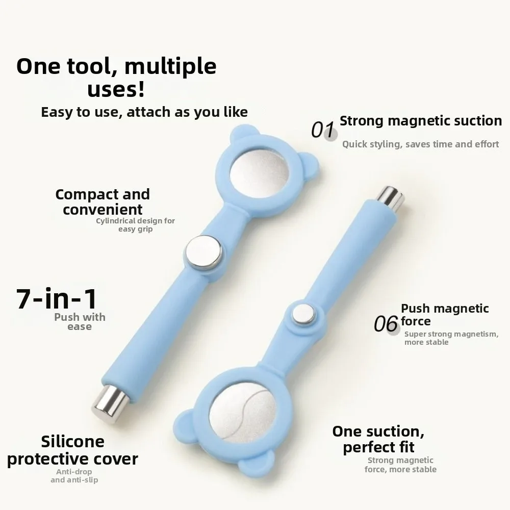 7-in-1 Cat Ear Nail Art Tool DIY Multi-Effect Magnetic Manicure Tool Nail Magnet