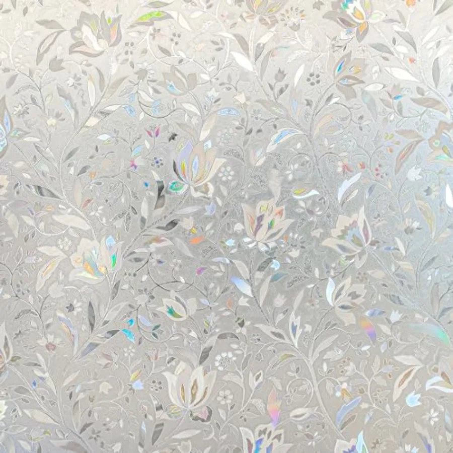 

Privacy Window Film, Window Vinyl, Stained Glass Static Stickers, 3D Decorations for Glass Windows, Removable Window Covering,