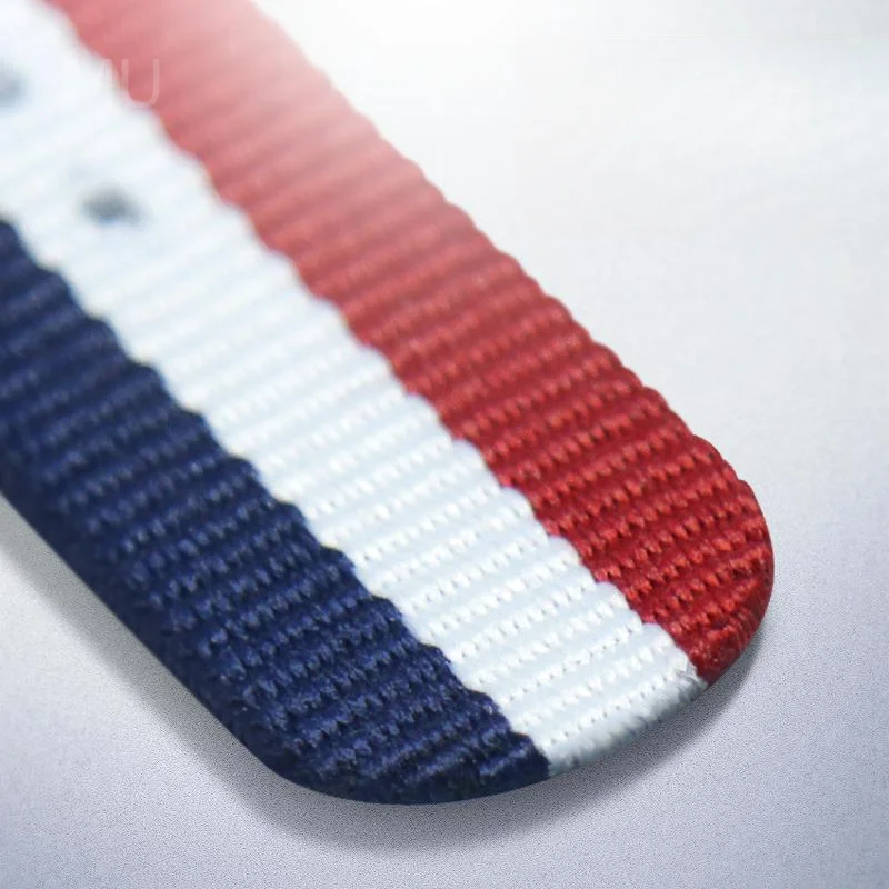 Skin Friendly Breathable Nylon Watchbands for Daniel Wellington Watch Waterproof Multicolor Soft Strap 18 20 22mm