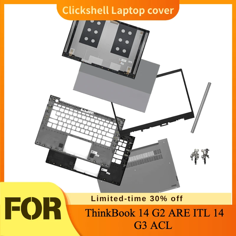 Новинка для Lenovo ThinkBook 14 G2 ARE ITL 14 G3 ACL / задняя крышка экрана/верхняя крышка корпуса/передняя рамка/нижняя крышка корпуса/накладка на петли