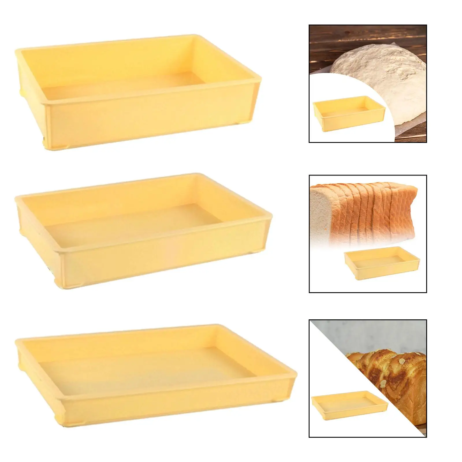 Pizza Dough Fermentation Container Easy to Store Space Saving Utility Thickened Practical Pizza Case for Restaurant Home Cabinet