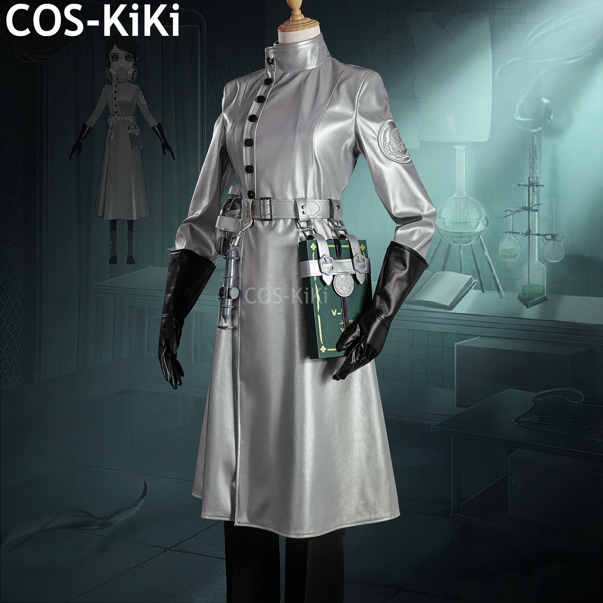 COS-KiKi Identity V Qi Shiyi Antiquarian Call Of The Abyss Game Suit Cosplay Costume Halloween Party Role Play Outfit S-XXL