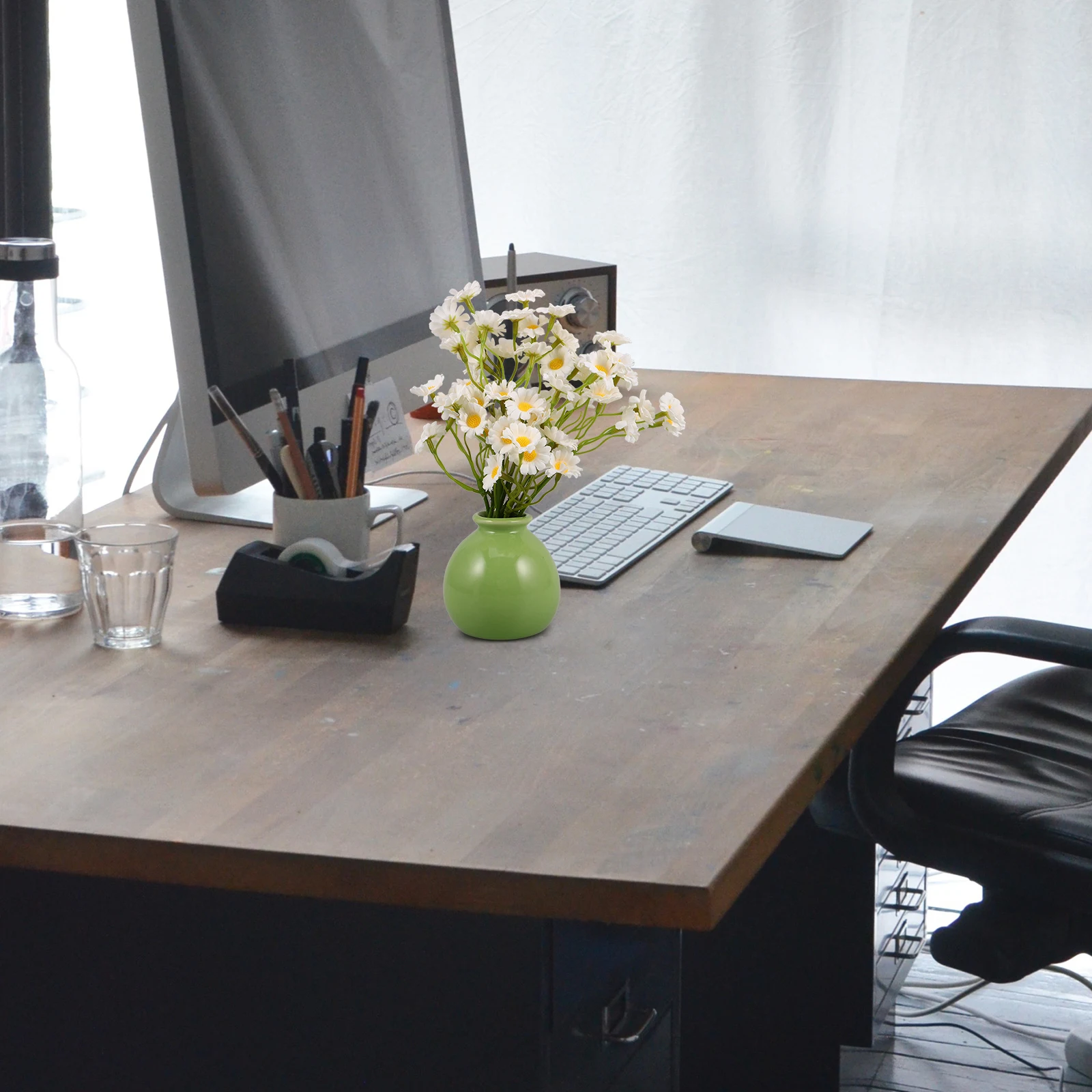 

1Set Artificial Flower Arrangement High Realism Dining Table Centerpiece Faux Flowers Desktop Decoration Simulation Flower in