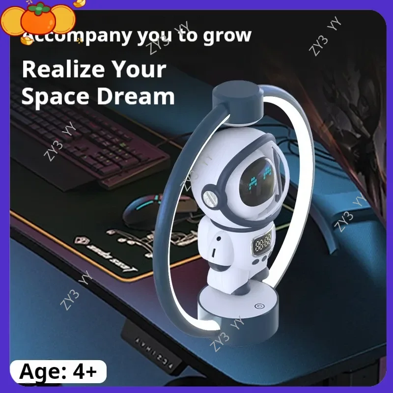 Haut-parleur Bluetooth à lévitation magnétique de bureau créatif, haut-parleur d'ordinateur Robot AI avec effet de lévitation, cadeau pour les amateurs de technologie