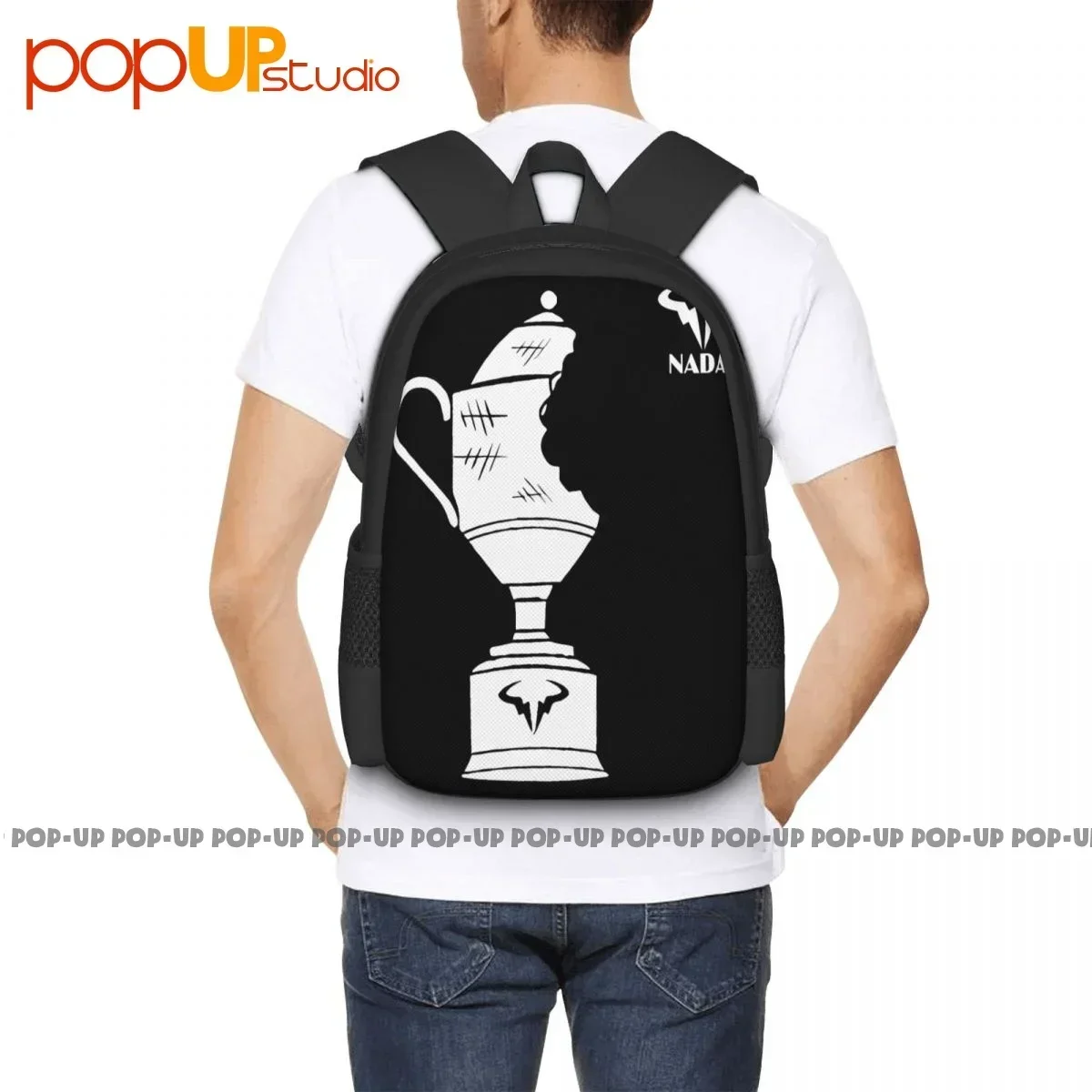 Rafael Nadal Rafa 20 Grand Slam Celebration Trophy Limited Backpack Large Capacity Vintage Clothes Backpacks