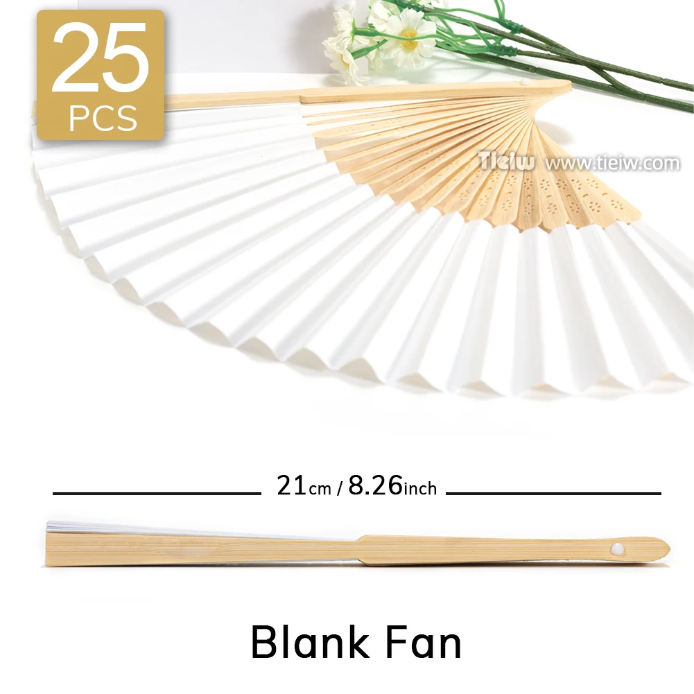 Custom Wedding Fans-Hand Fan For Bridal Shower Beach And Summer Wedding Favors-Personalized Rustic And Elegant Wooden Fan image 3