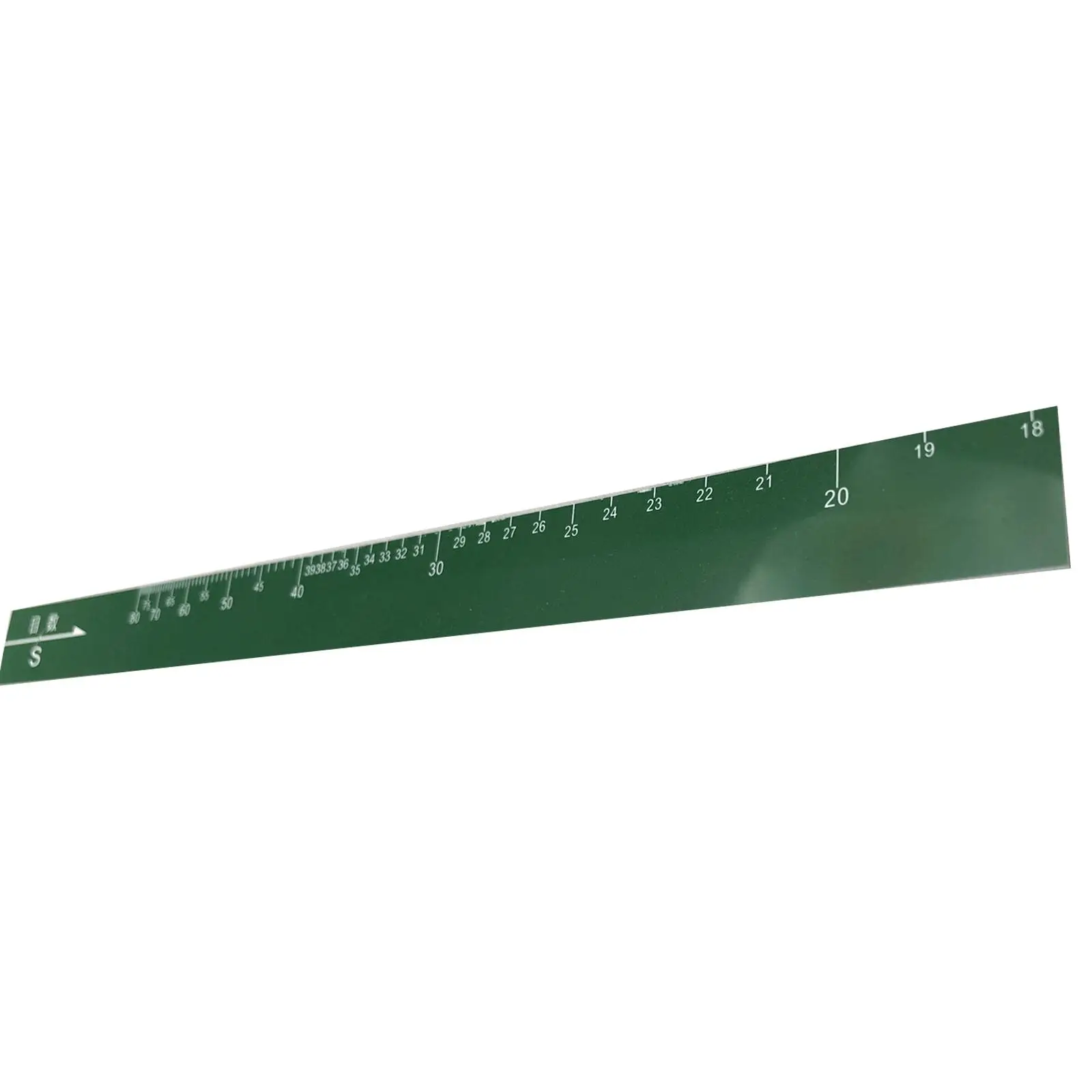 Knitting Machine Ruler Needle Gauge Ruler Professional for Knitting Machine