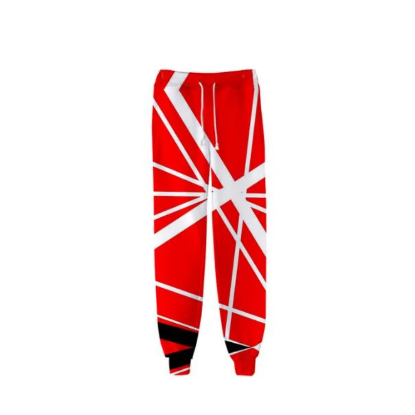 Rock Singer Eddie Van Halen pantaloni della tuta 3D pantaloni da jogging pantaloni Casual uomo/donna pantaloni della tuta Hip Hop Pantalon Homme Streetwear