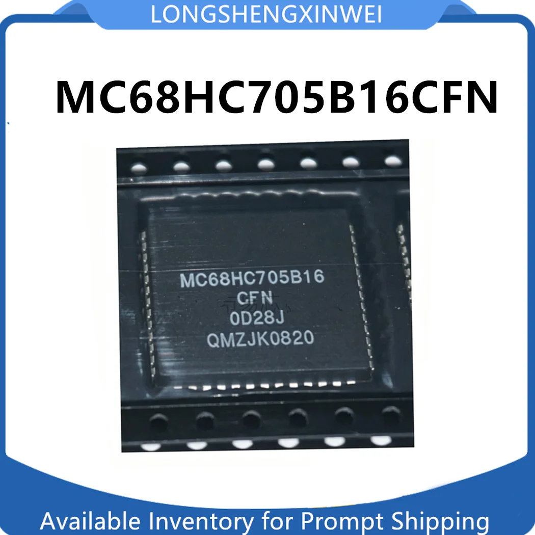 1PCS New Original MC68HC705B16CFN PLCC52 Microcontroller Processor Chip in Stock