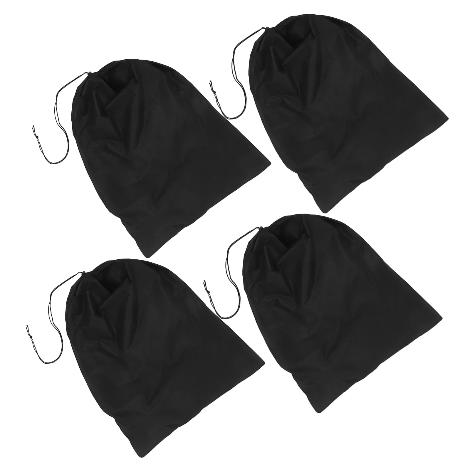 

4pcs Black Winter Plant Protection Covers Reusable 60x80cm Thermal Non woven Frost Tree Wrap Outdoor