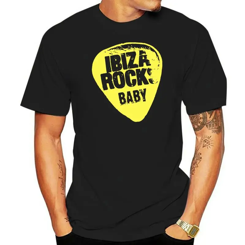 OFFICIAL Ibiza Rocks Baby T-shirt Boy Girl PINK Plectrum Logo Top (0-12 months)