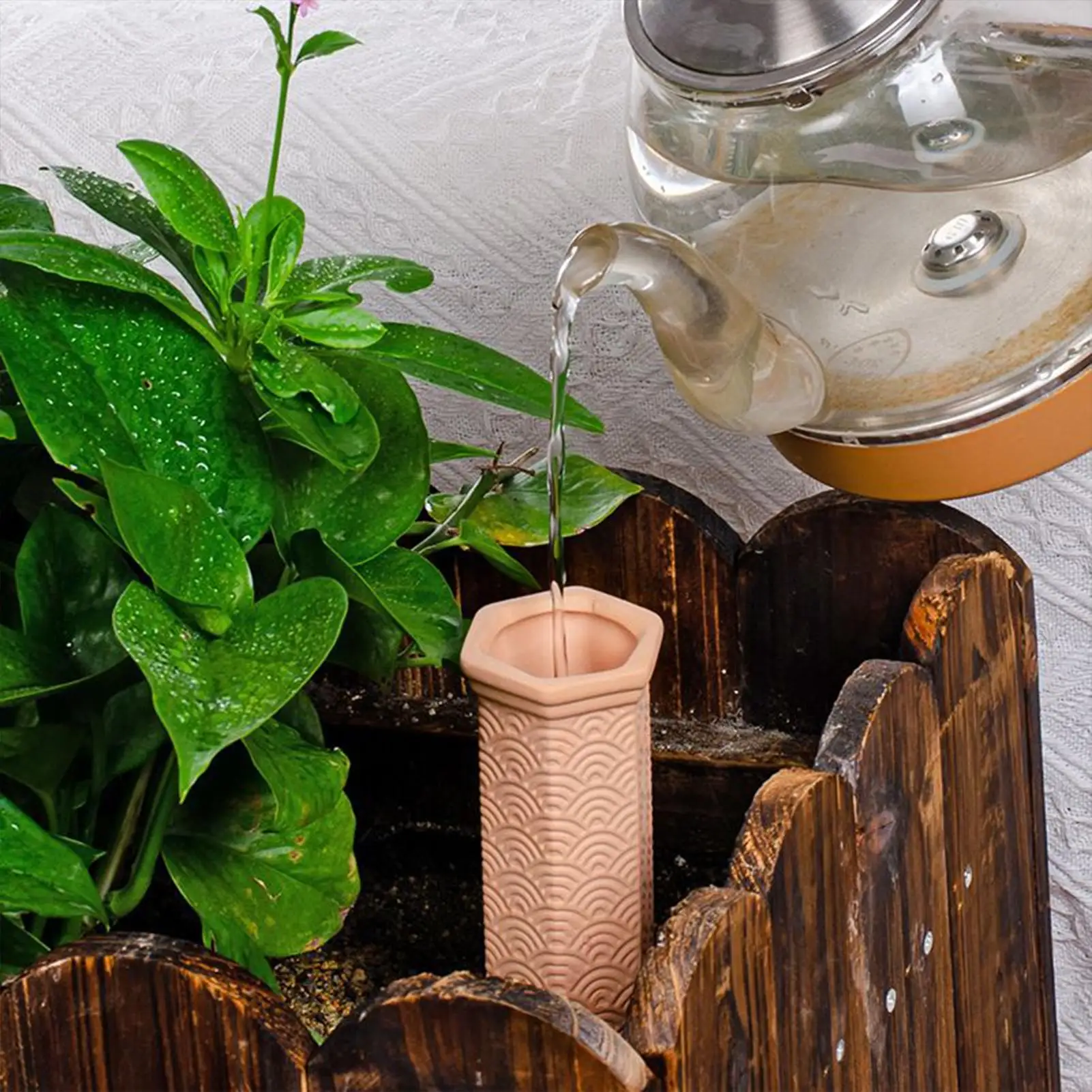 Self Watering Spikes 4 Pieces Plant Watering Spikes Automatic Terracotta Planter Drip Irrigation System For Houseplants