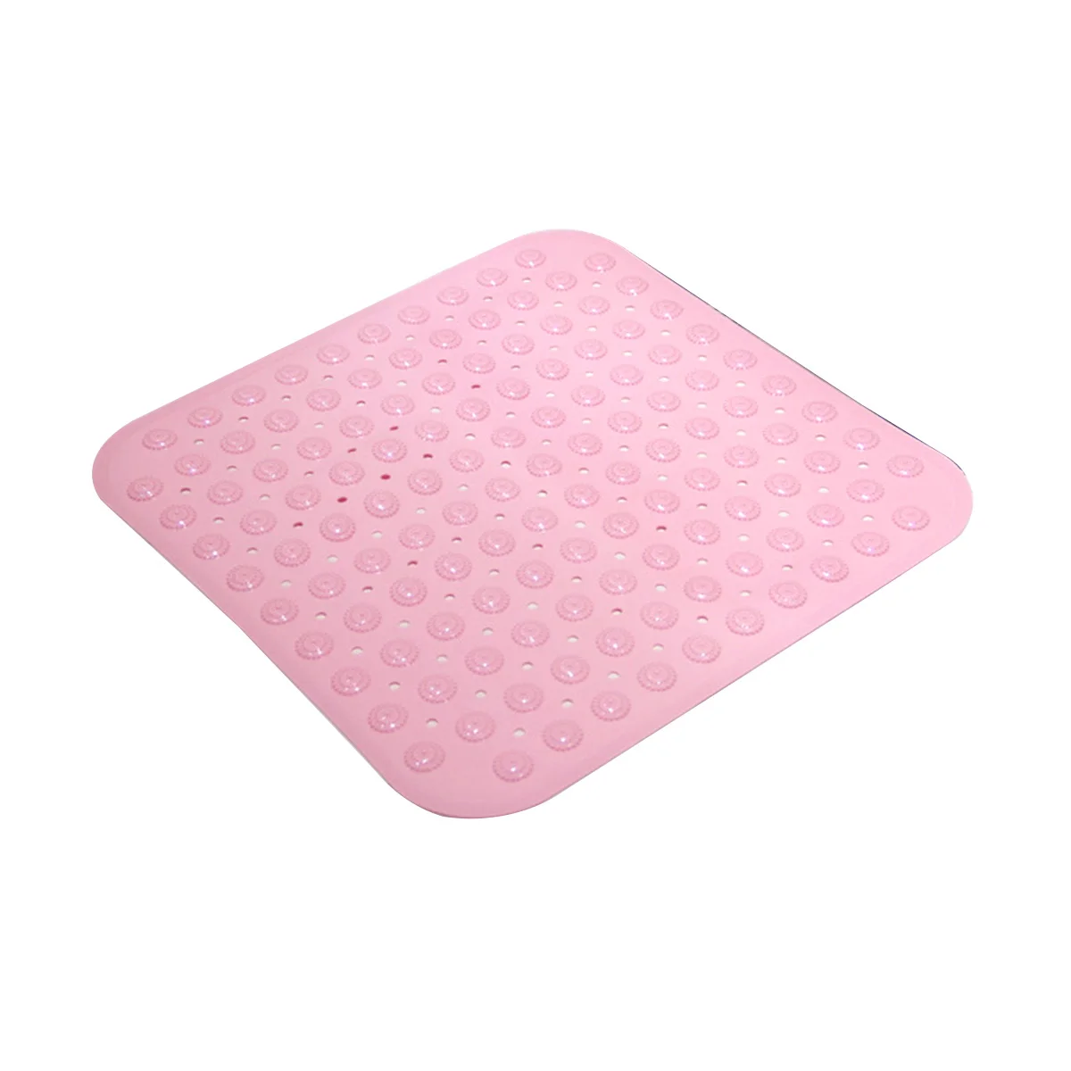 

48 X48cm Non-slip Mat Bath Mats for Bathroom Tub with Suction Cups Shower Washable
