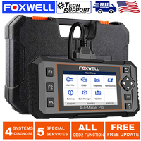 FOXWELL NT614 Elite Car OBD2 Scanner Code Reader Automotive ABS SRS TCM ECM Scan Oil EPB Reset ABS SRS Engine Diagnostic Tool US