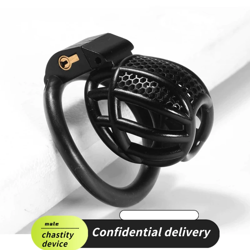 Легкая сетчатая дышащая конструкция SM, клетка для члена целомудрия с 4 кольцами, удерживающая пенис, секс-игрушки для геев