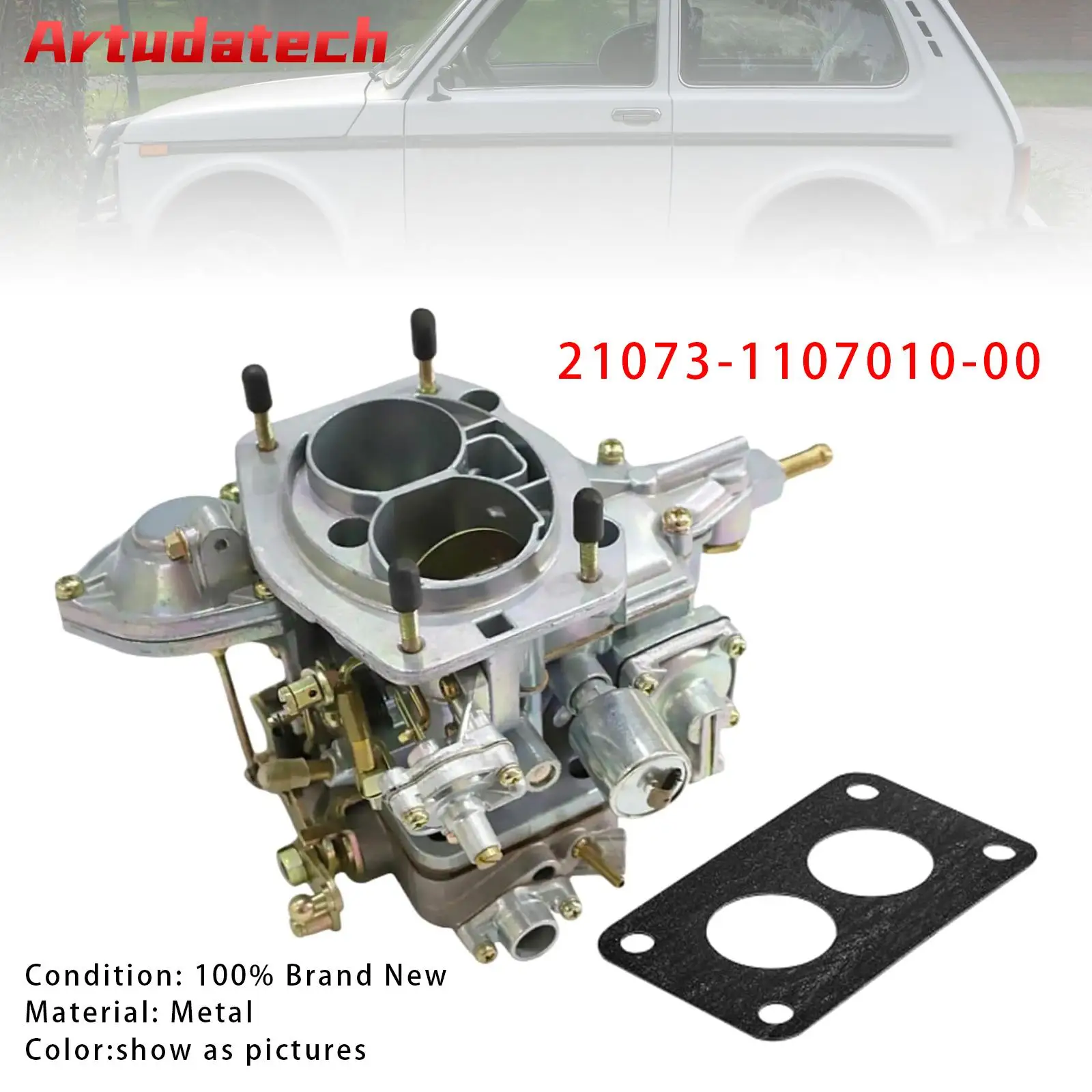 

Artudatech 21073-1107010-00 Carburetor For LADA NIVA 1700 Car Accessories