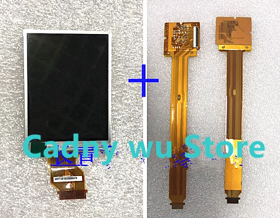 

Зеркальная цифровая камера, Новый ЖК-экран с подсветкой для камеры Sony A200 A300 A350, ЖК-экран, версия AUO с длинным кабелем