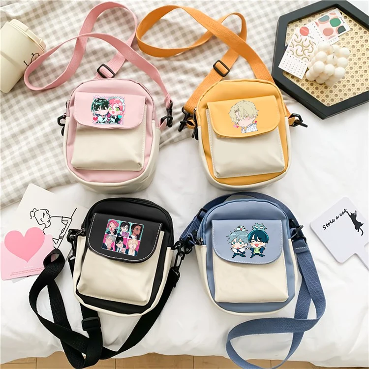 Anime Alien Stage Ivan Luka MiZi Sua Till Cosplay Coin Purse Change Purses Cartoon Messenger Bag Versipacks Cross Body Xmas Gift