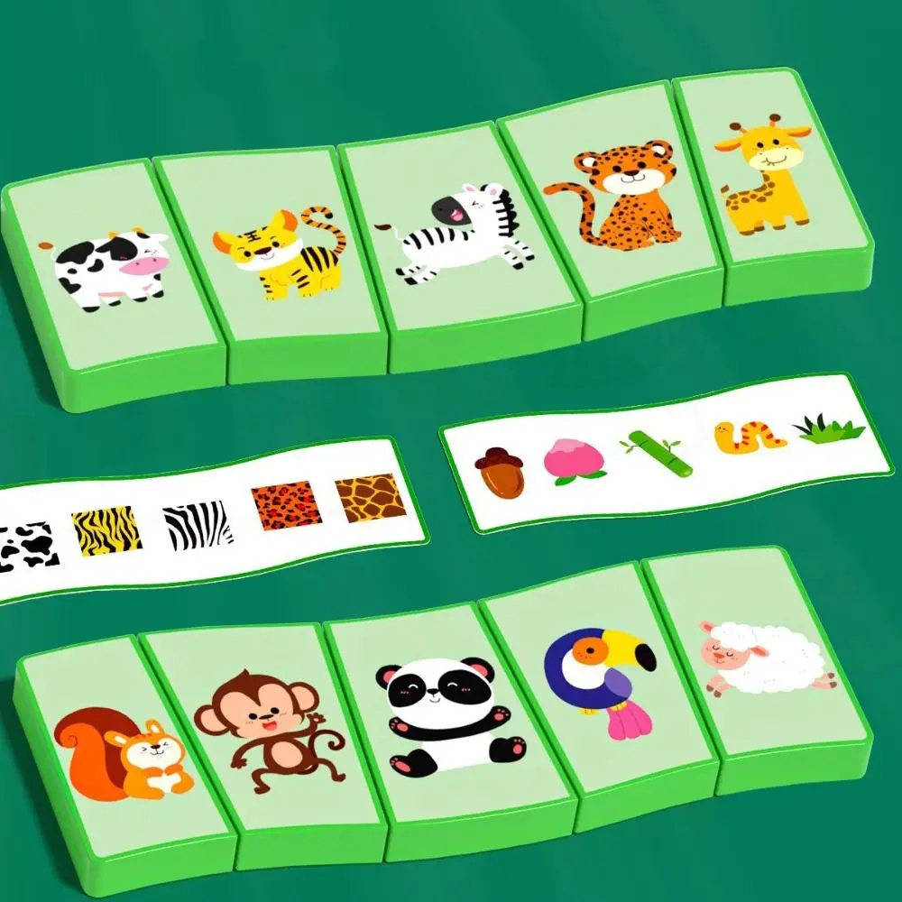 Planche de Puzzle en bois, jouets 3D, forme interactive Montessori, jeu de société assorti, défis, jouets animaux à monter soi-même