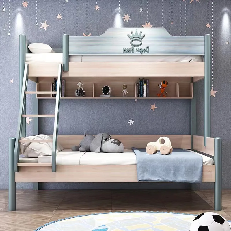 

Boy girl child bed Kid's bedroom furniture high quality modern children beds blue and pink single Kid cartoon bed double