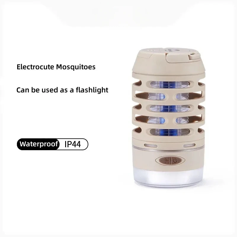 Naturehike Camping Electric Shock Mosquito Killer Lamp Outdoor Floodlight Insect Killer Repellent Anti Mosquito Trap Flashlight