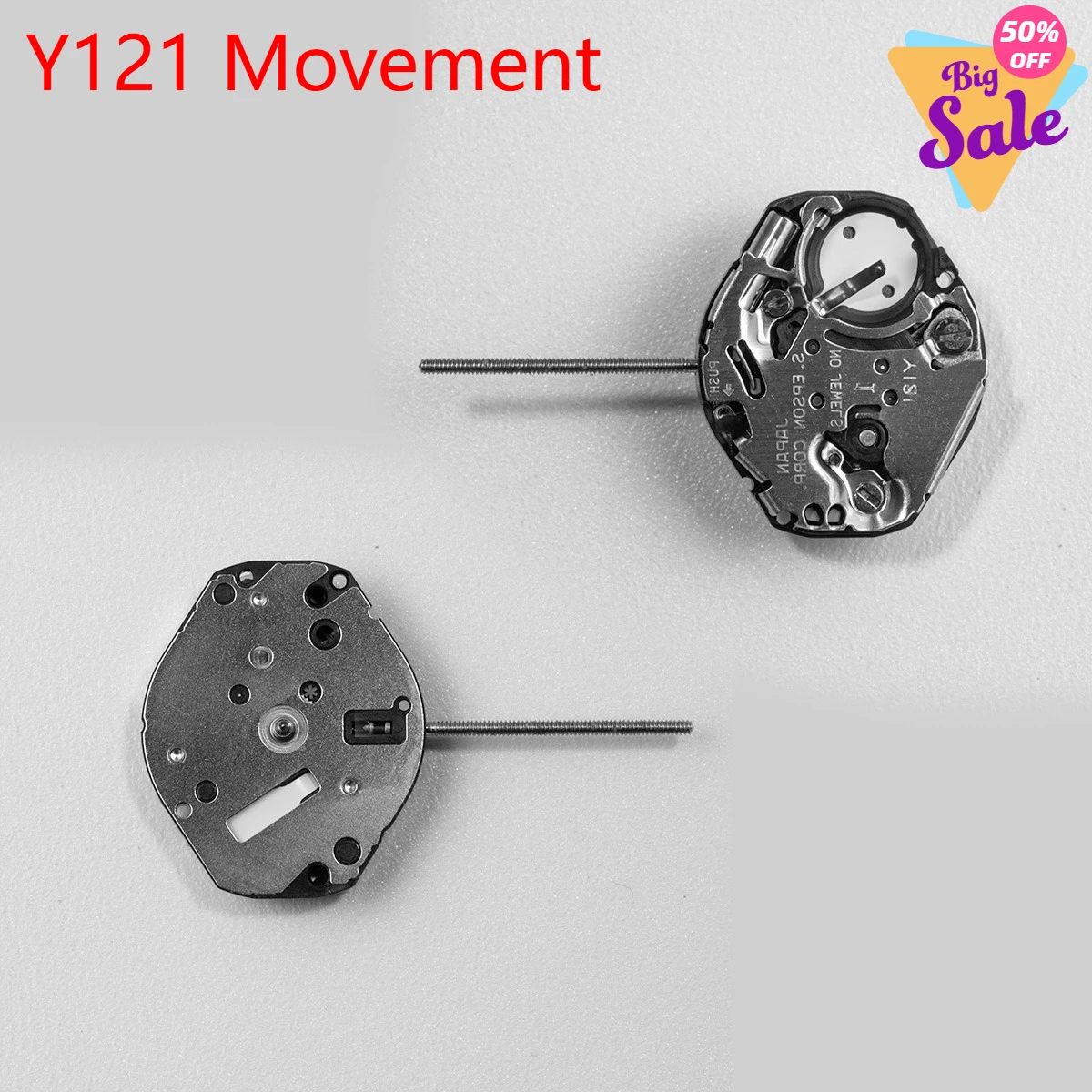 Movimiento Y121 Epson Y121f1,  - Jewels In Quartz Watches reseña y precio