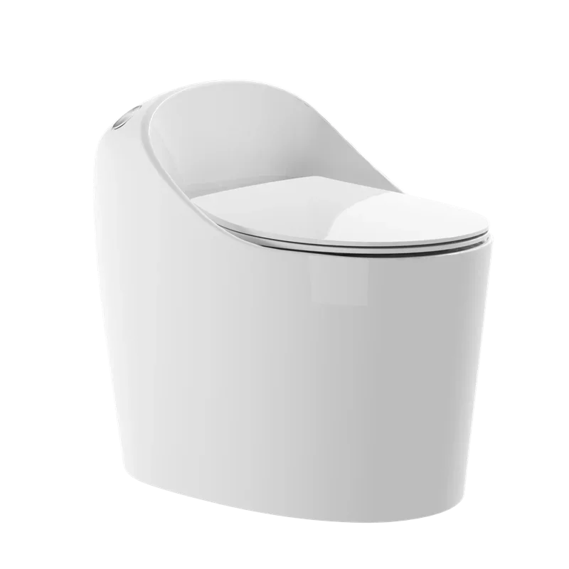 Household ceramic toilet creative small apartment siphon toilet large pipe large impulse silent 250/350