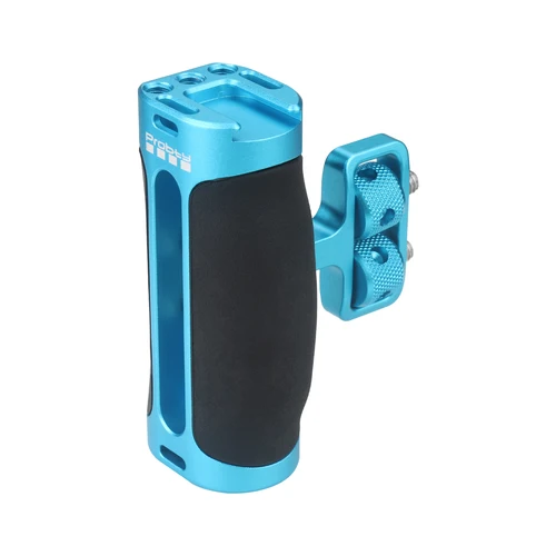 Imagen 2 del producto Probty Mini empuñadura lateral con interfaz de zapata fría y montaje de tornillo de 1/4""-20 para jaula de cámara digital/DSLR