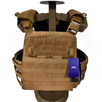 AVS MBAV Tactical Plate Carrier MOLLE Airsoft Hunting Training Combat Vest with Adaptive Comfortable Modular Quick ReleaseSystem