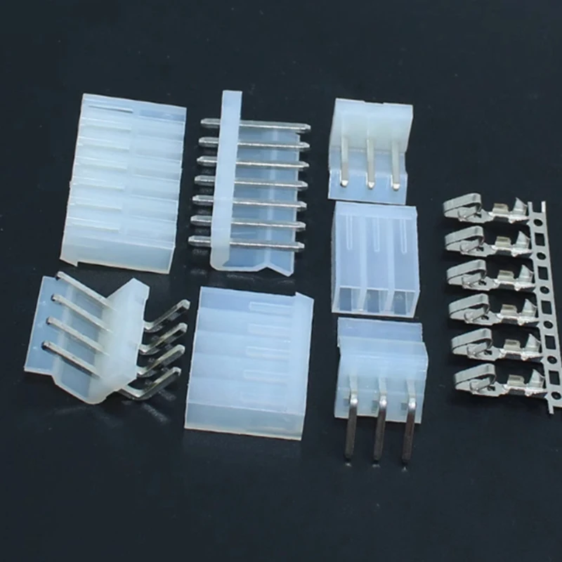 20set/lot CH3.96 2139 3.96 mm CH3.96  2/3/4/5/6/7/8/9/10 Pin Connector 20Pcs Male + 20Pcs Female + Terminal 3.96mm