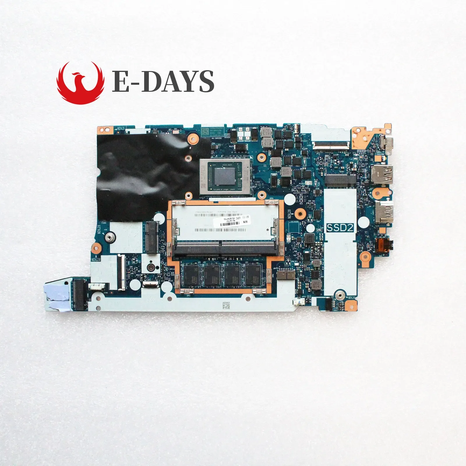 

Материнская плата для ноутбука Lenovo ThinkPad E15 E14 Gen 2 R3-4300 R5 4500 R7 4700 8 ГБ 5B20W77558 NM-C771