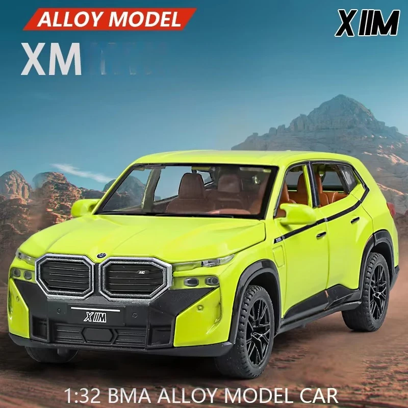 1:32  XM SUV Alloy Car Model Simulation Diecasts Metal Toy Car Model Sound and Light Collection Childrens Toy Gifts A915