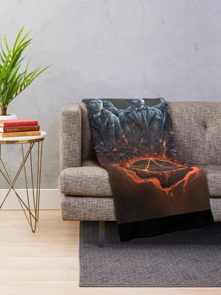 Team Free Will Burning Art Throw Blanket Flannels Decorative Throw Nap For Baby Blankets