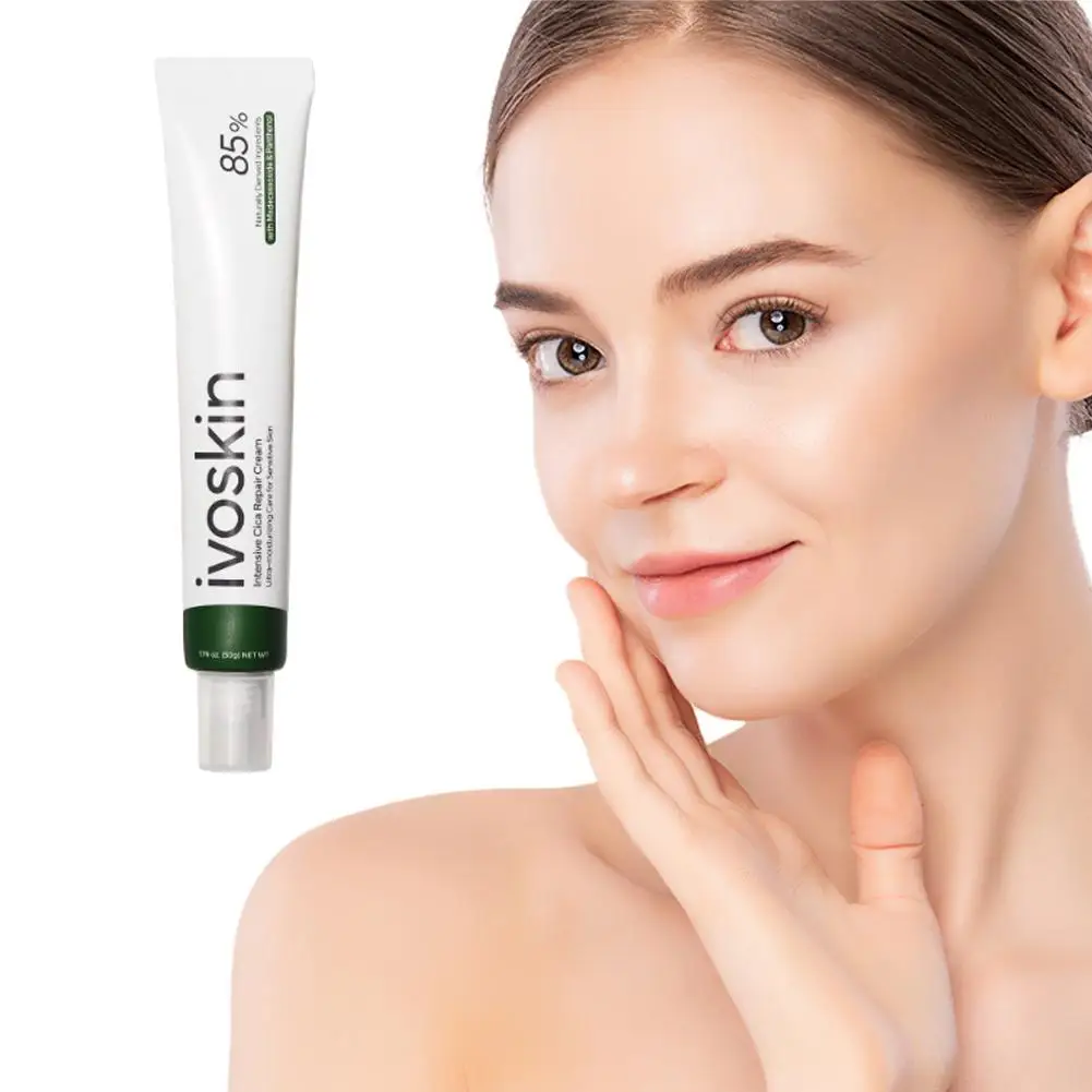 Hyaluronic Acid Deeply Moisturizing Cream Centella Repair Face Cream Panthenol Formula Soothing Skin Cream Sensitive Skin Care