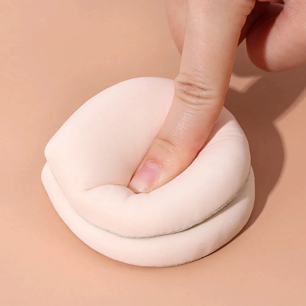 Pieces of Super Thick Soft Make-Up Puffs Large Cotton Velvet Powder Puff Liquid Foundation Sponge Cosmetics Tools