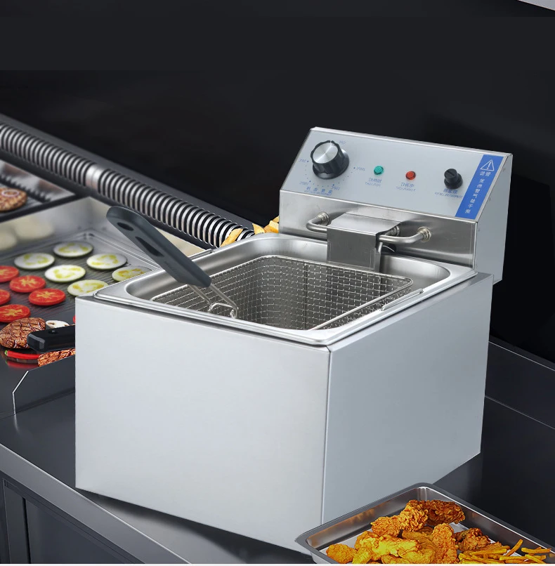 High Quality Restaurant Equipment Commercial And Home Use Table Top Electric Deep Fryer Chicken Fryer French Fries Fryer
