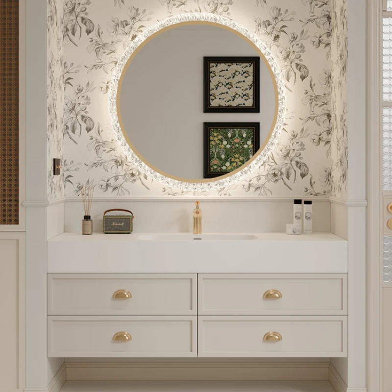 

Vanity Bathroom Cabinets Mirror Shower Caddy Simple Cabinet Toilet Corner Medicine Gabinete De Almacenamiento Furniture TD50BC