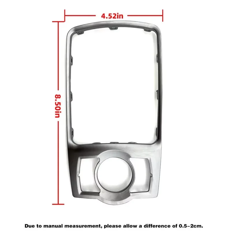 4F0864260 Central Console Chrome Gear Selector Trim for Audi A6 C6 2005-2011 - view 3