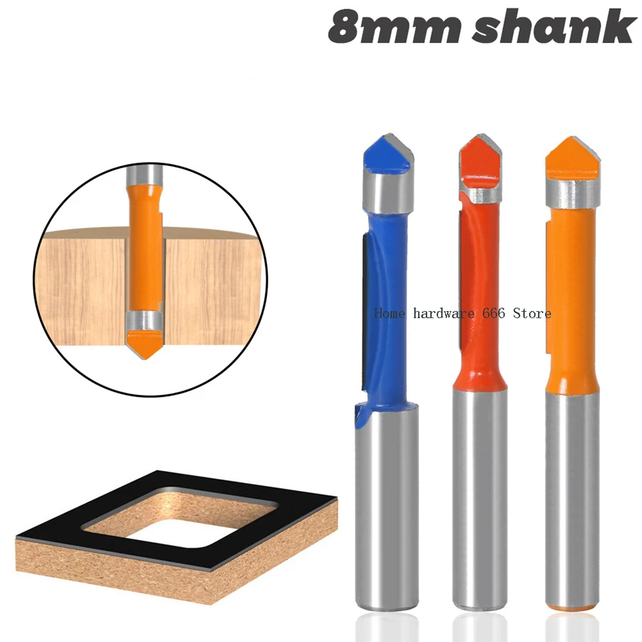 Milling Cutter, Woodworking Milling Cutter, 8-Handle Single Section Tenon Cutter, Milling Cutter