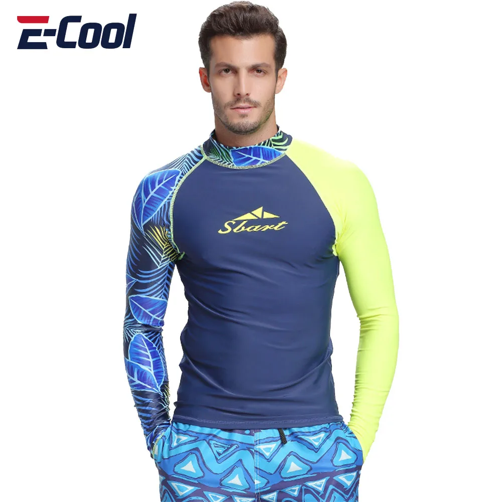 

Men's Split Diving Suit Long Sleeve Swimming Suit Surfing Diving Wetsuit Jellyfish Suit UV Sun Protection Rash Guard