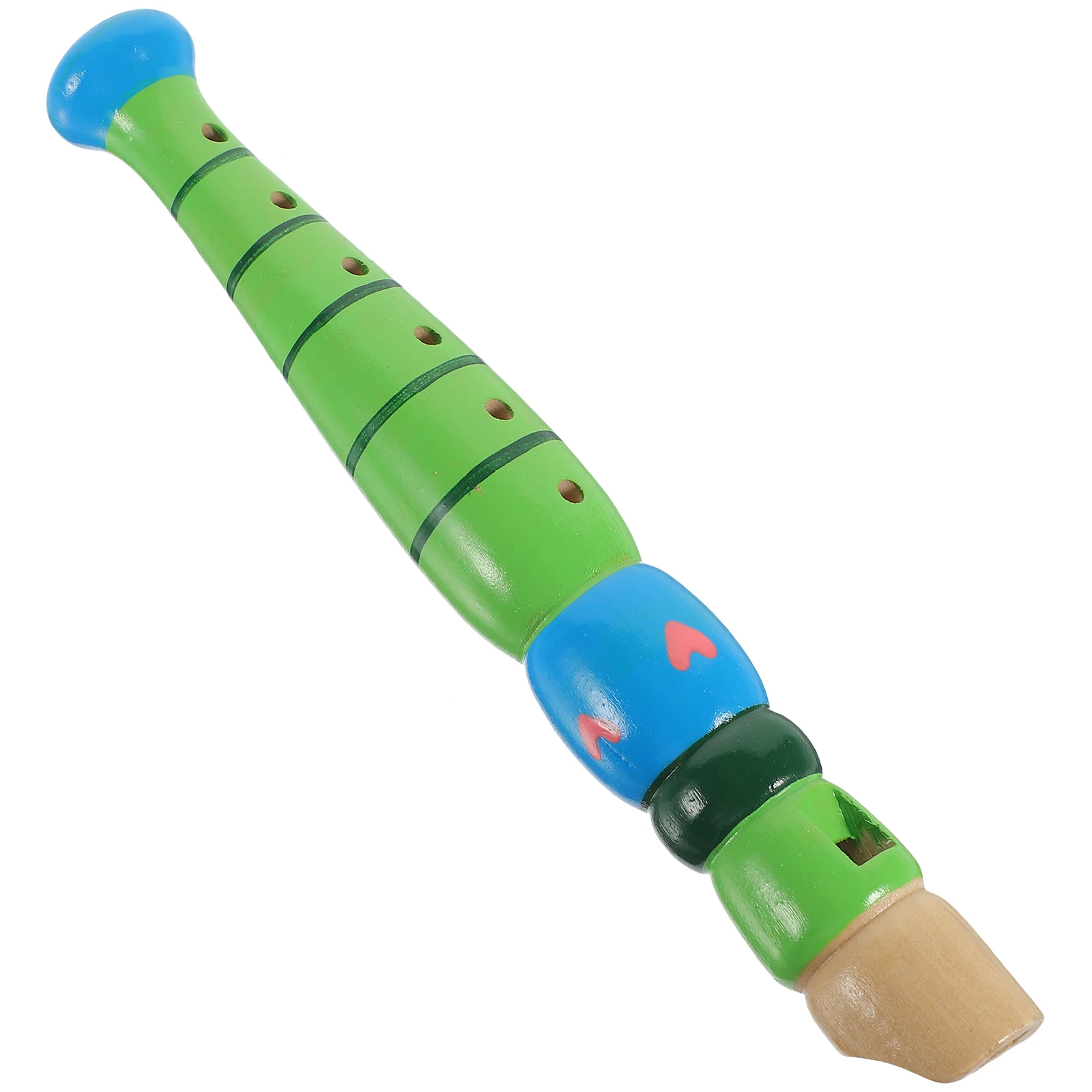 

6 -Hole Wooden Recorder Set Flutes Musical Instrument Instruments